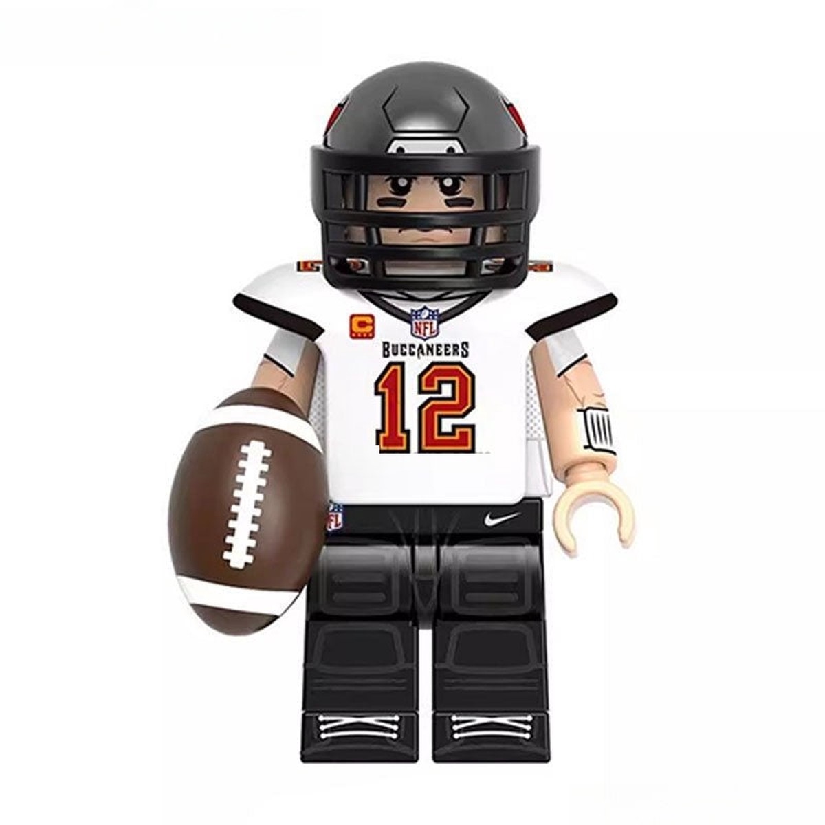 Tom Brady NFL Football Legends Minifigure Custom sports Toys