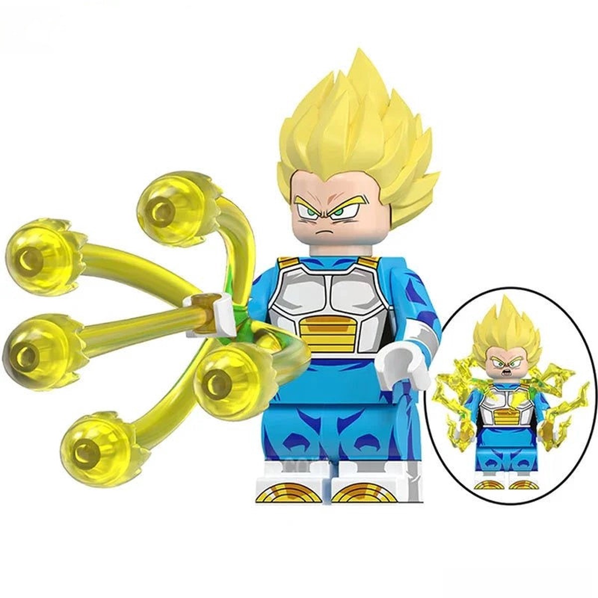 Vegeta Dragon Ball Z Super Minifigure Best Custom Anime Toys 5