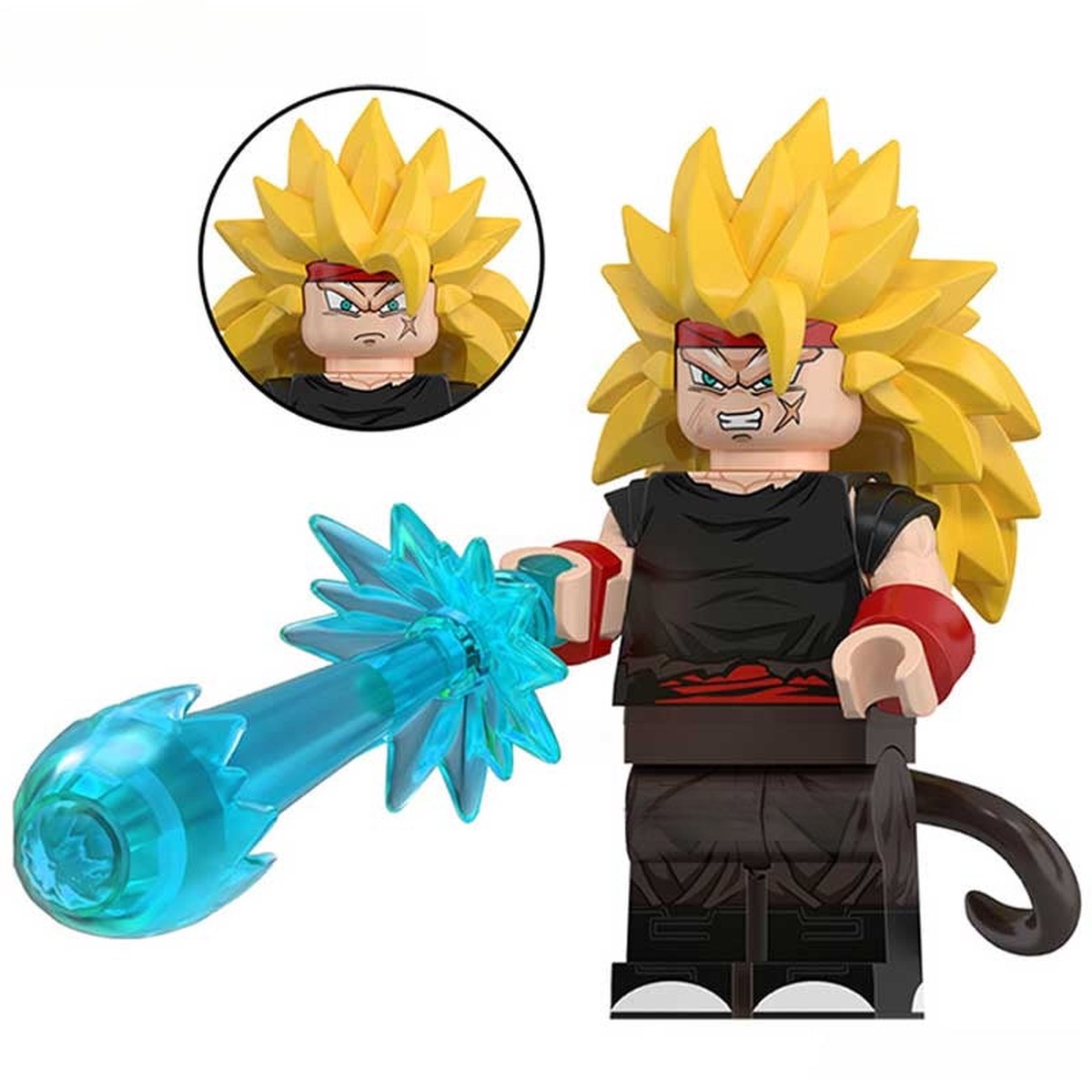 Xeno Bardock Dragon Ball Z Super Minifigure Best Custom Anime Toys