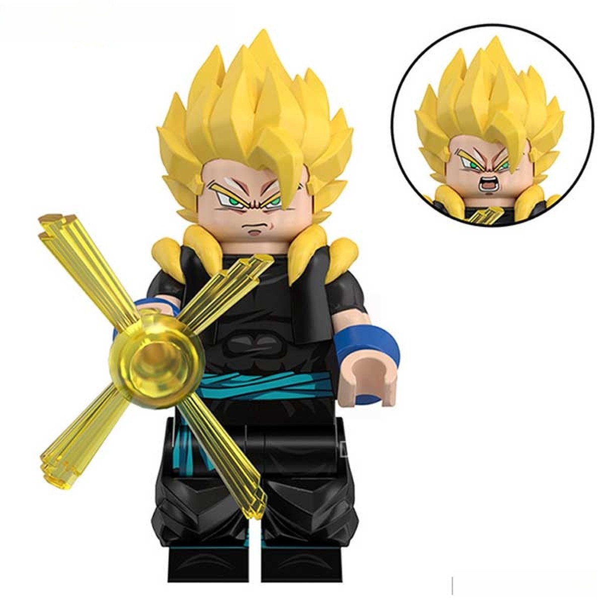 Xeno Gogeta Dragon Ball Z Super Minifigure Best Custom Anime Toys