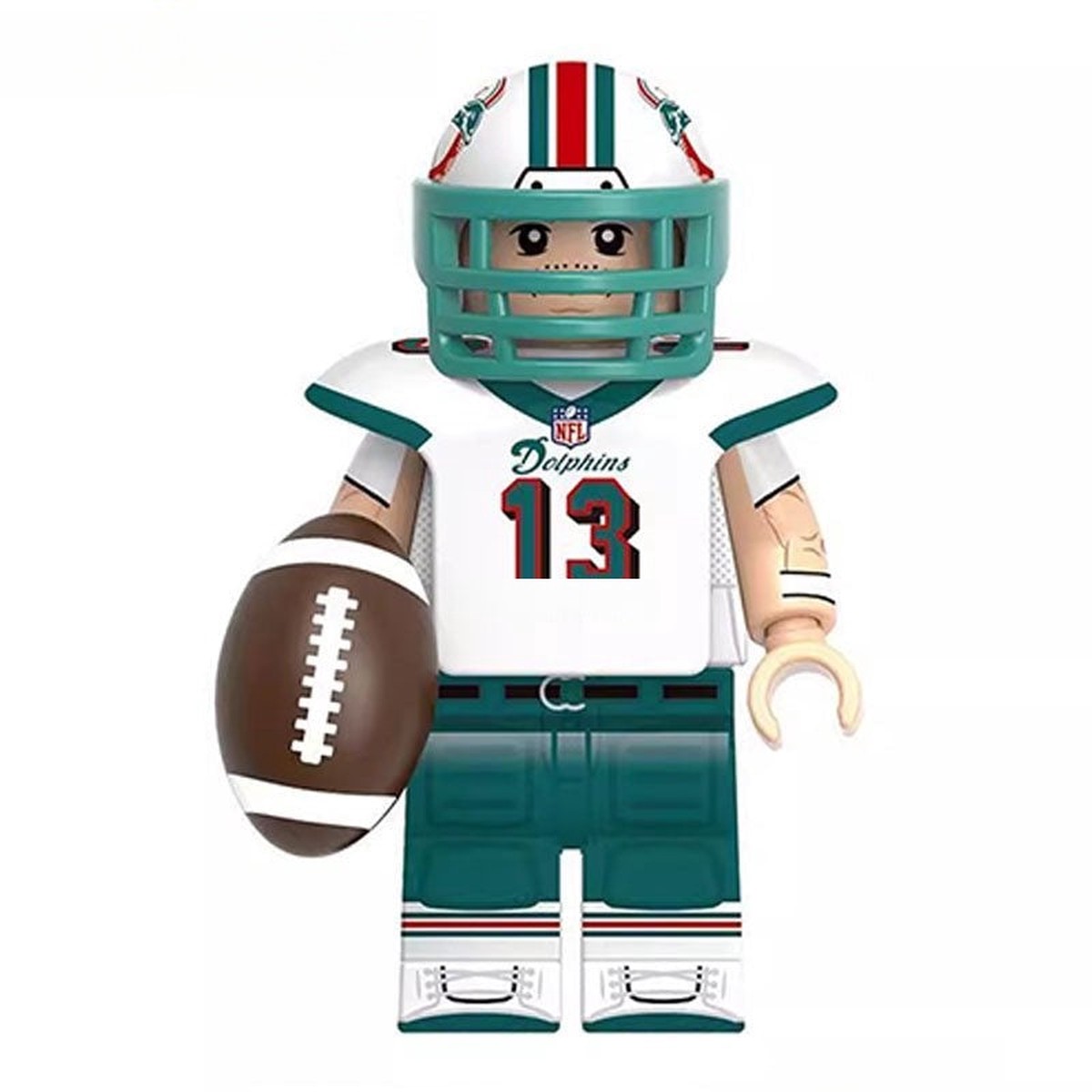Dan Marino NFL Football Legends Minifigure Custom sports Toys