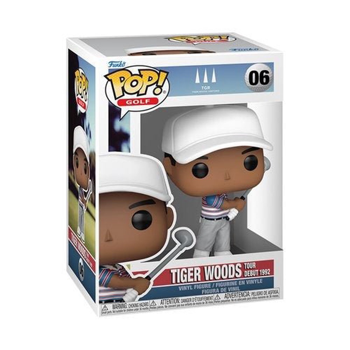 Funko Pop! 06 Golf - Tiger Woods Tour Debut 1992 Vinyl Figure