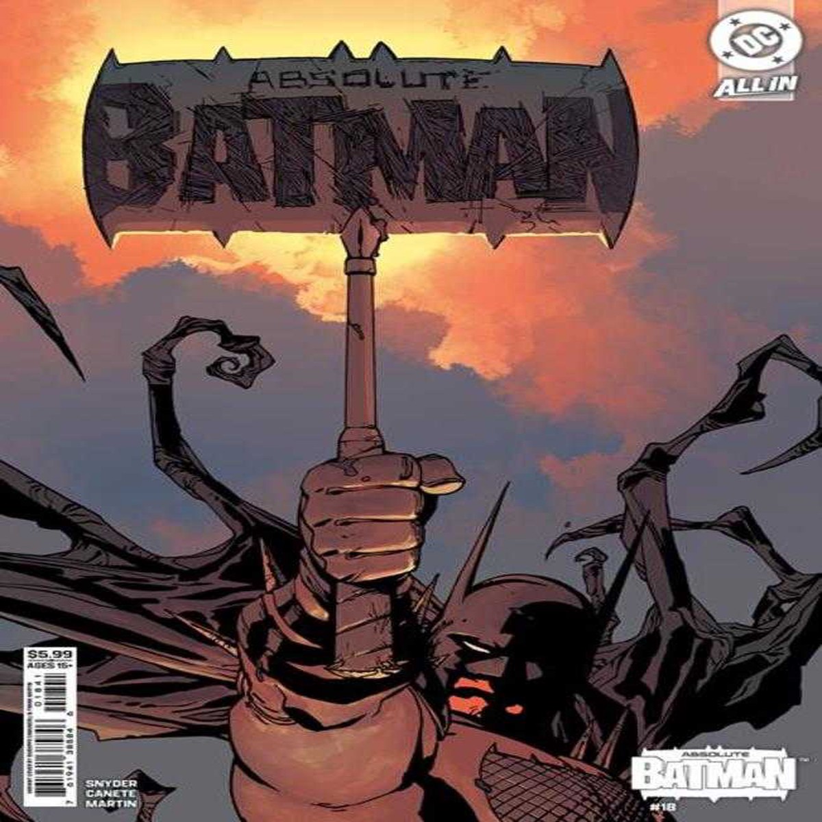 Absolute Batman #18 Cover D Giuseppe Camuncoli Card Stock Variant