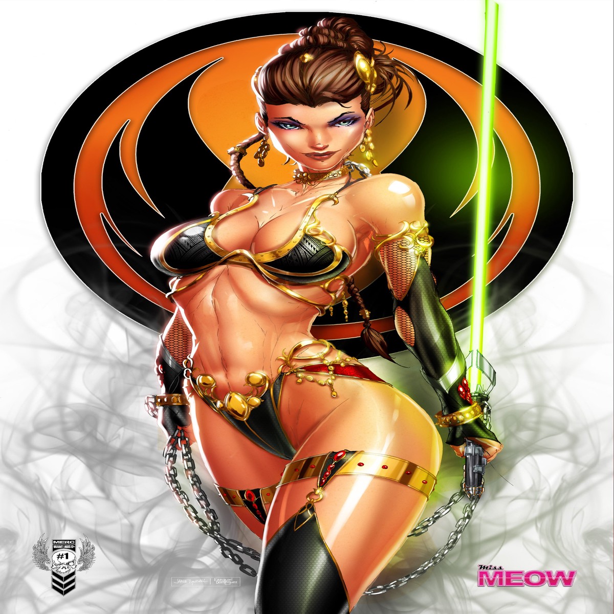 Slave Princess Chained Jedi Trade Comic