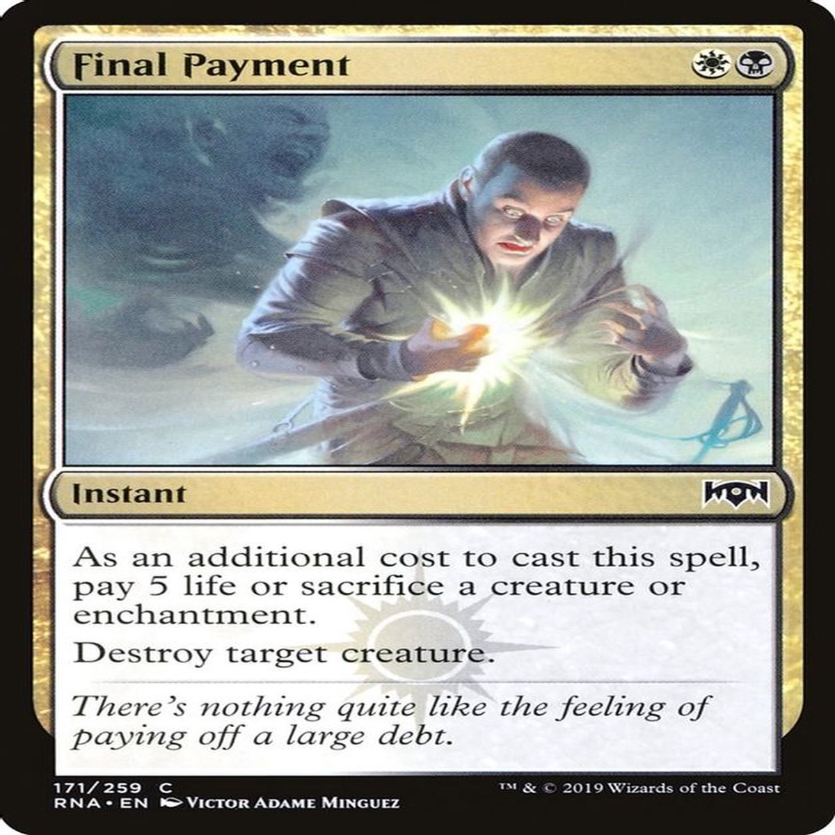 Final Payment | 171 | Ravnica Allegiance