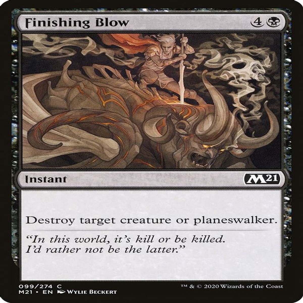Finishing Blow | 99 | Core Set 2021