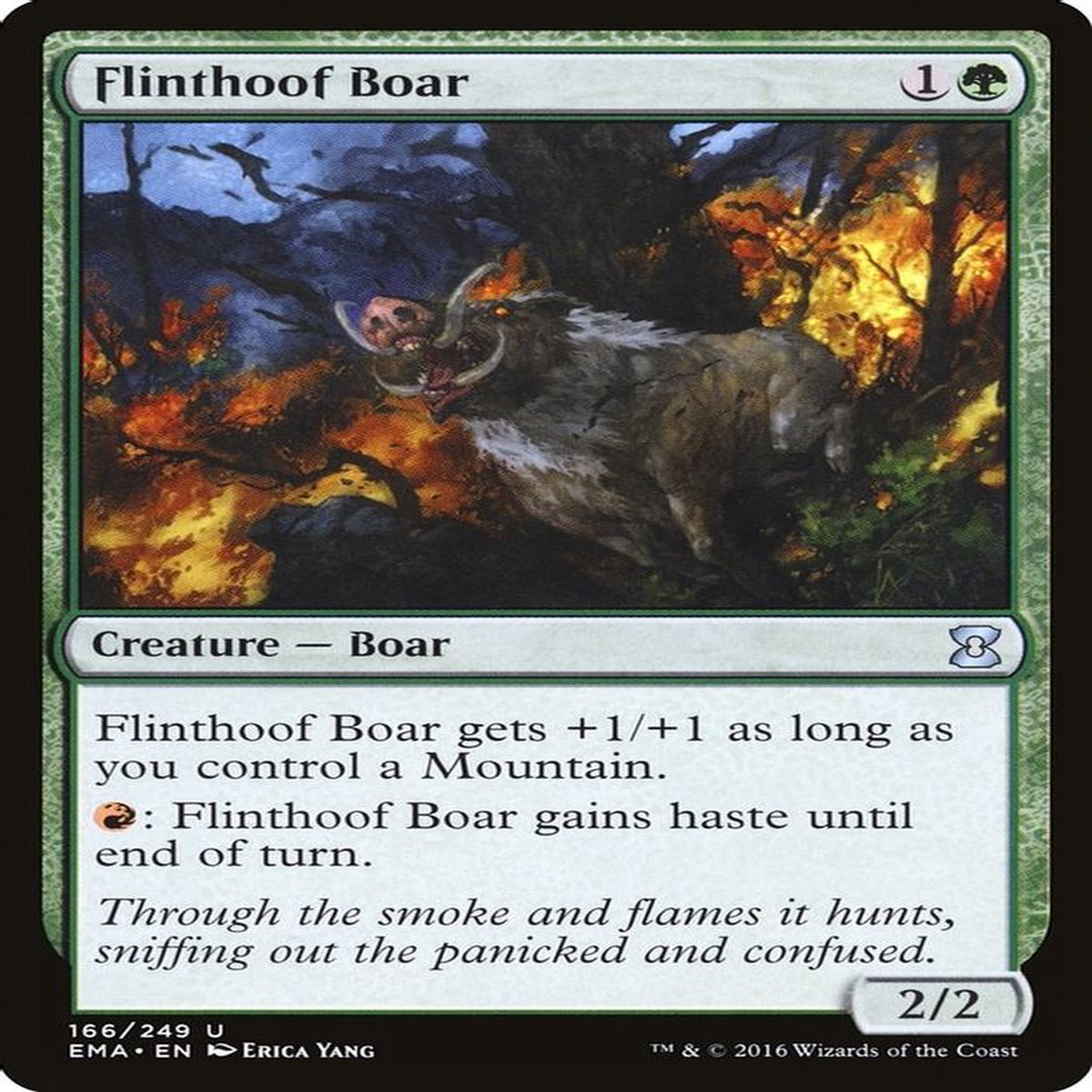 Flinthoof Boar | 166 | Eternal Masters
