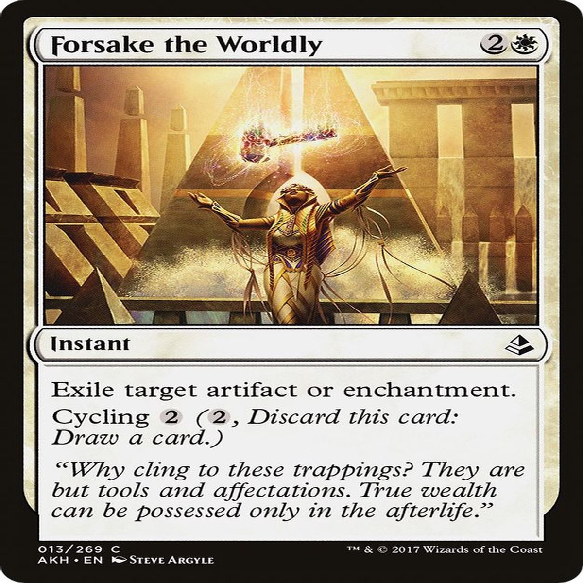 Forsake the Worldly | 13 | Amonkhet
