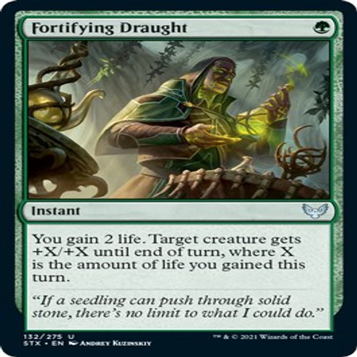 Fortifying Draught | 132 | Strixhaven: School of Mages