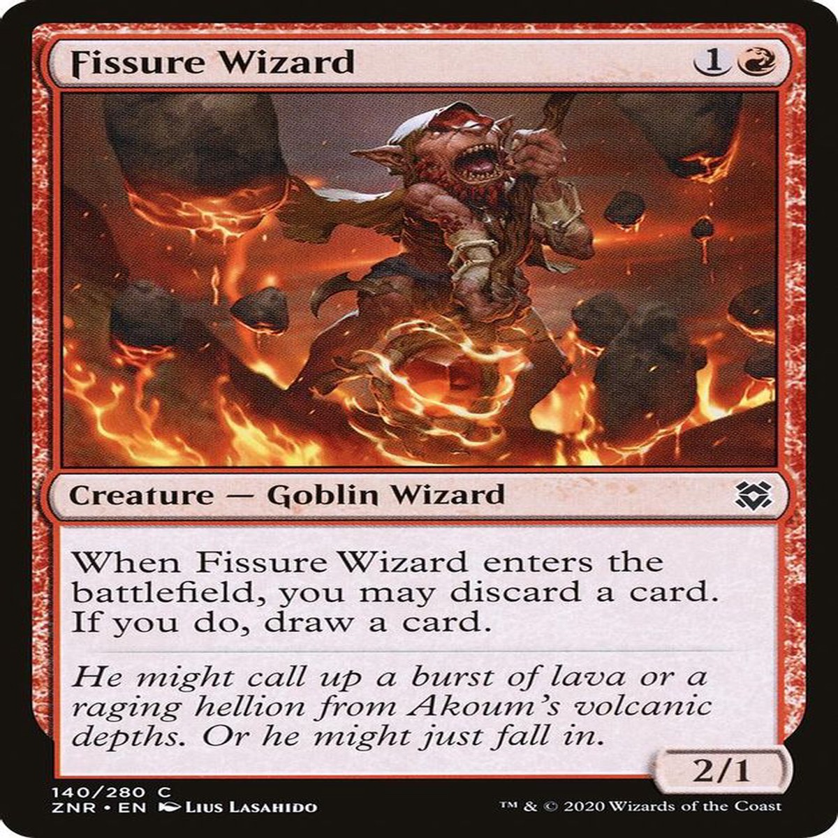 Fissure Wizard | 140 | Zendikar Rising