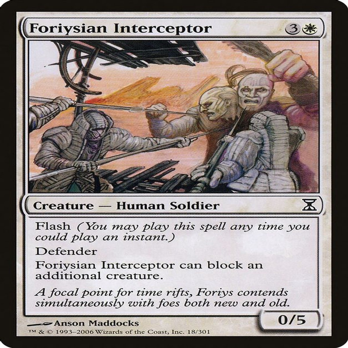 Foriysian Interceptor | 18 | Time Spiral