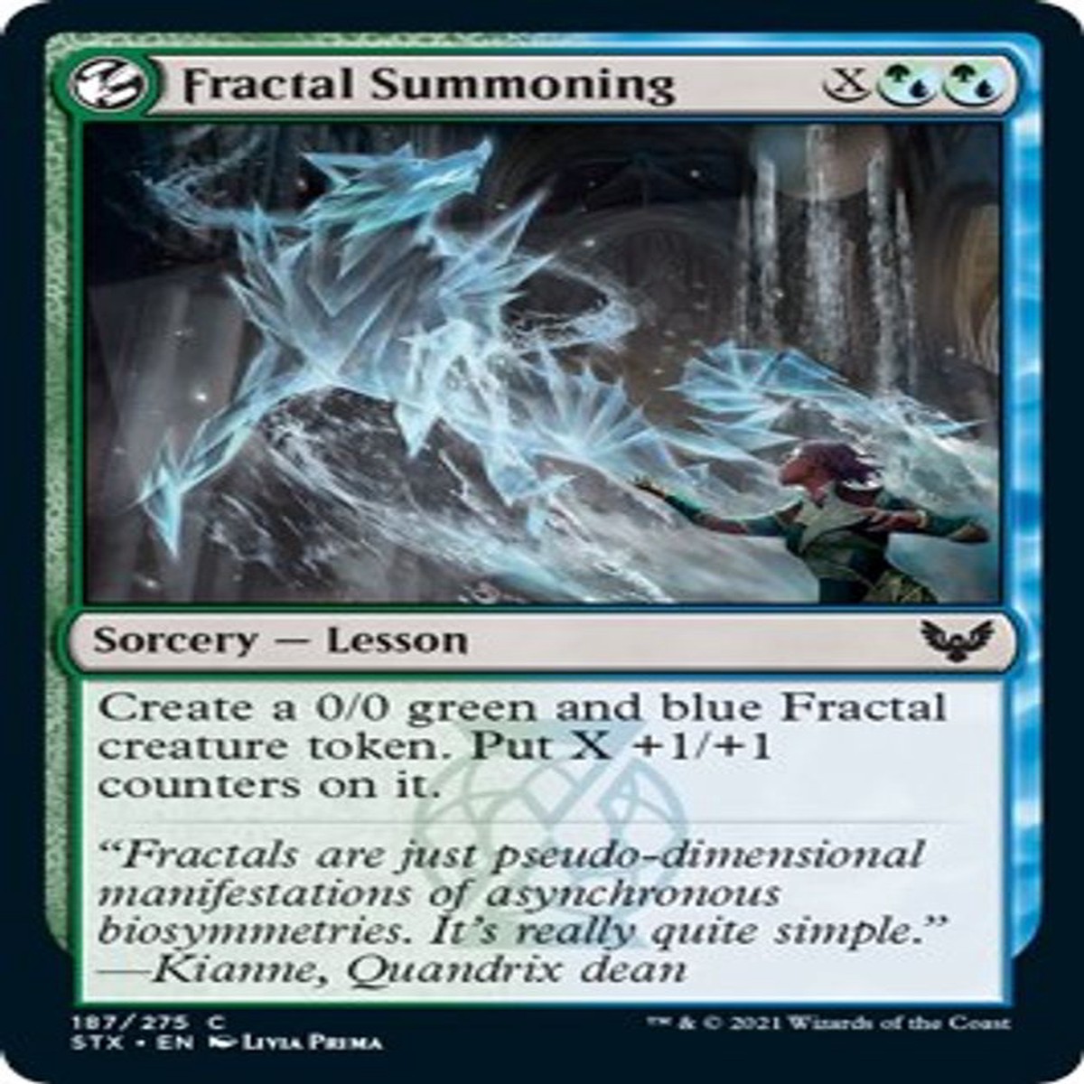 Fractal Summoning | 187 | Strixhaven: School of Mages
