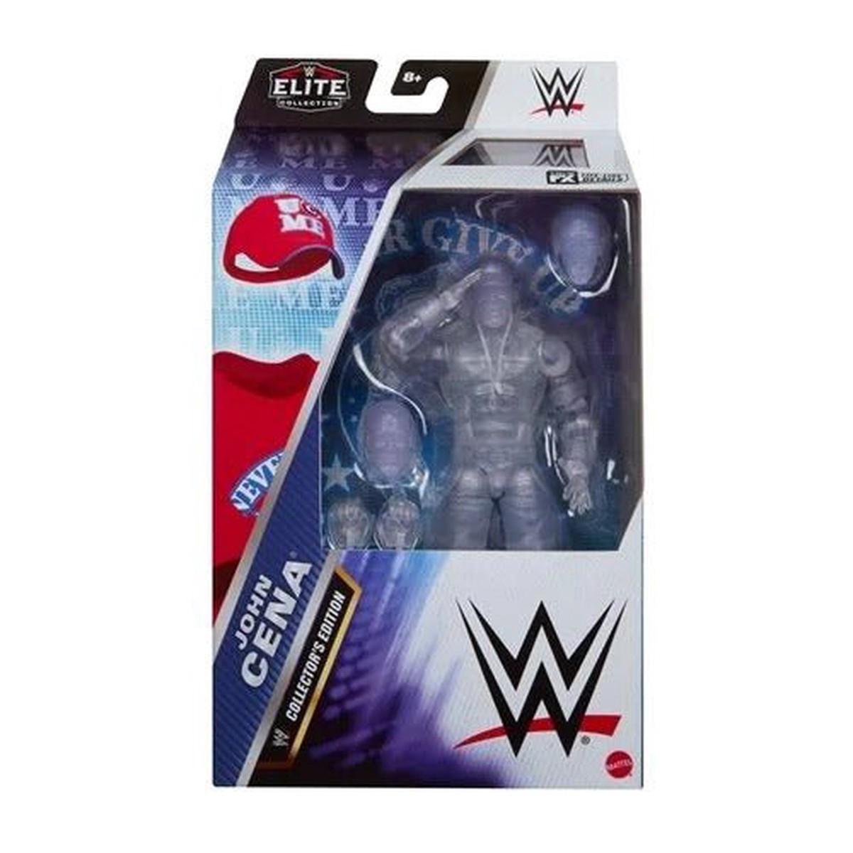 WWE Elite Collection Transparent John Cena Collector's Edition Action Figure - Exclusive