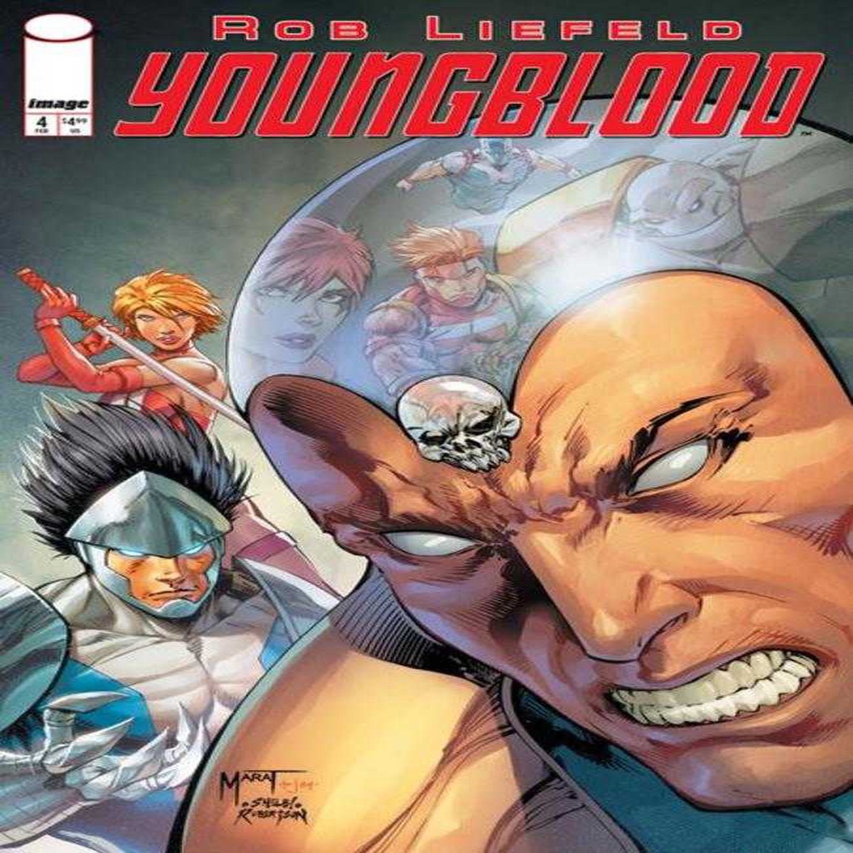 Youngblood #4 (2025) Cover D Marat Mychaels Variant