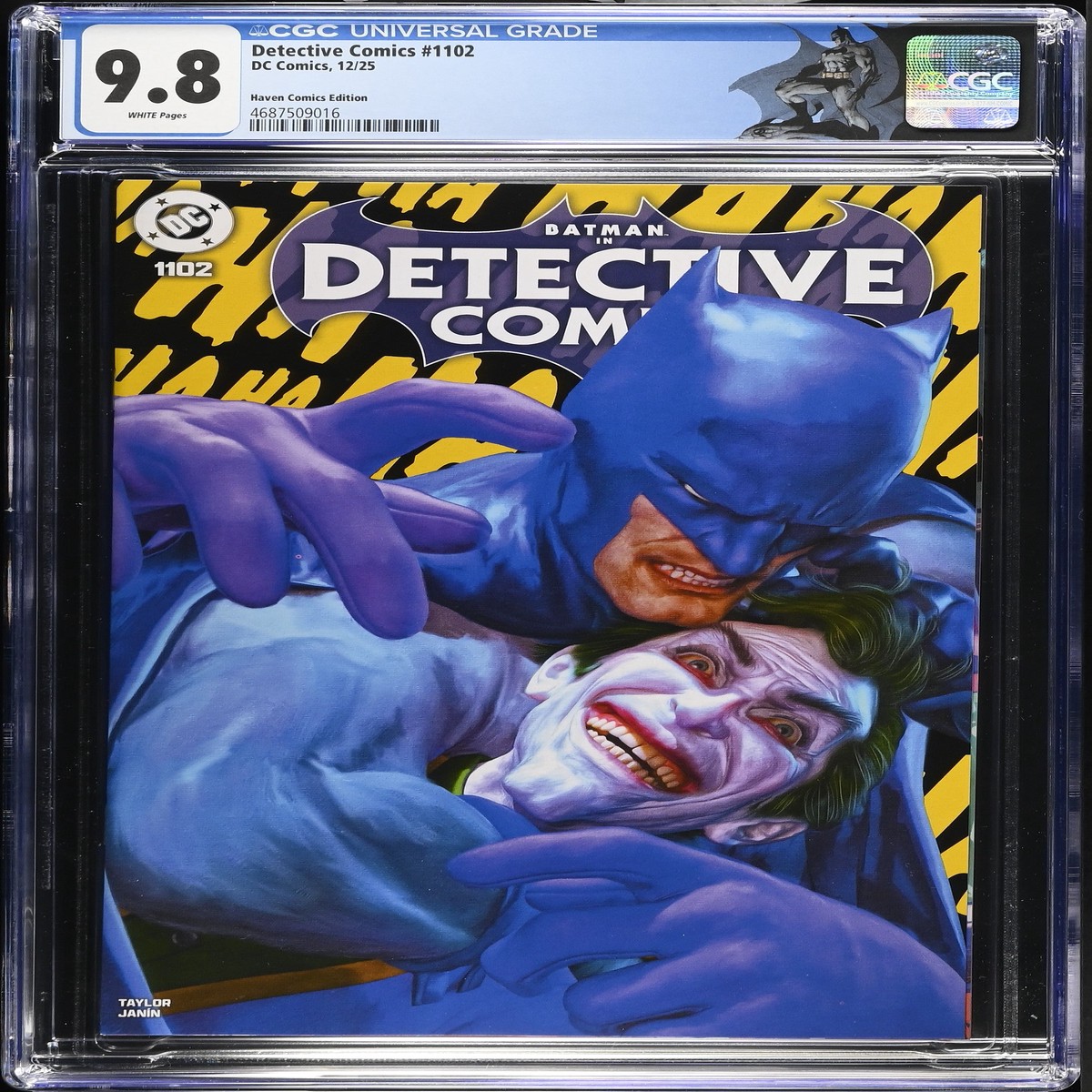 Detective Comics #1102 Mark Spears Exclusive | CGC 9.8 | Custom Label