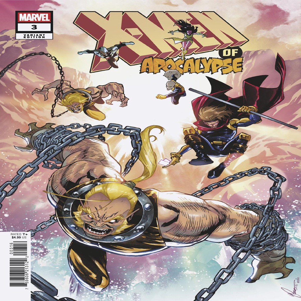 X-Men Of Apocalypse #3 Francesco Manna 1:25 (RELEASES 3/18/26)