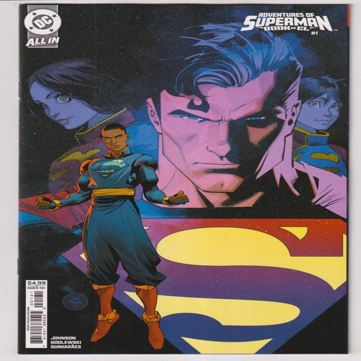 ADVENTURES OF SUPERMAN BOOK OF EL #1 (OF 12) CVR B (DC 2025) "NEW UNREAD"