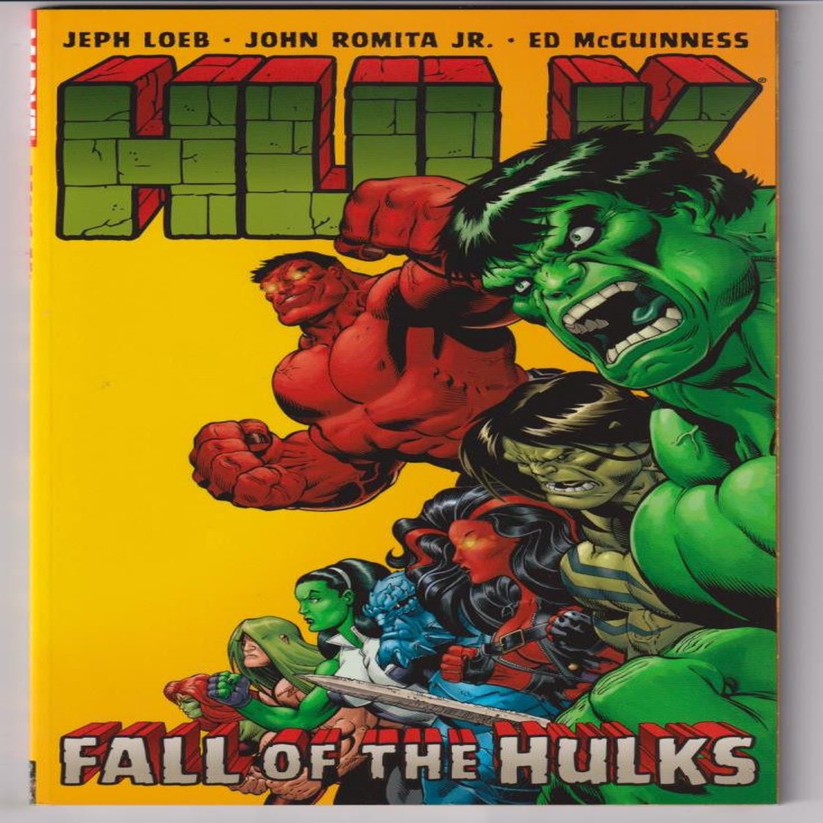 HULK TP VOL 05 FALL OF HULKS "NEW UNREAD"