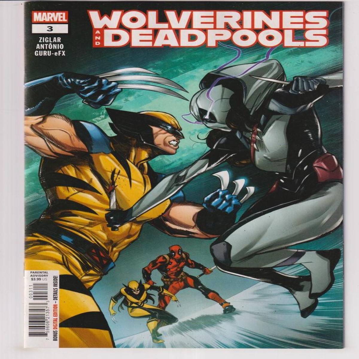 WOLVERINES & DEADPOOLS #3 (MARVEL 2025) "NEW UNREAD" C2