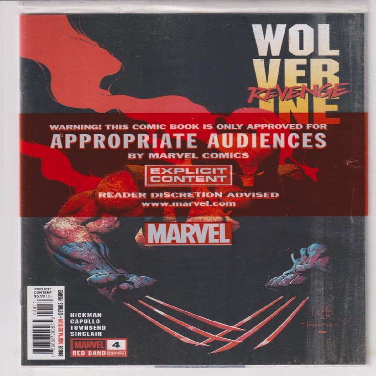 WOLVERINE REVENGE #4 (OF 5) RED BAND (MARVEL 2025) "NEW UNREAD"