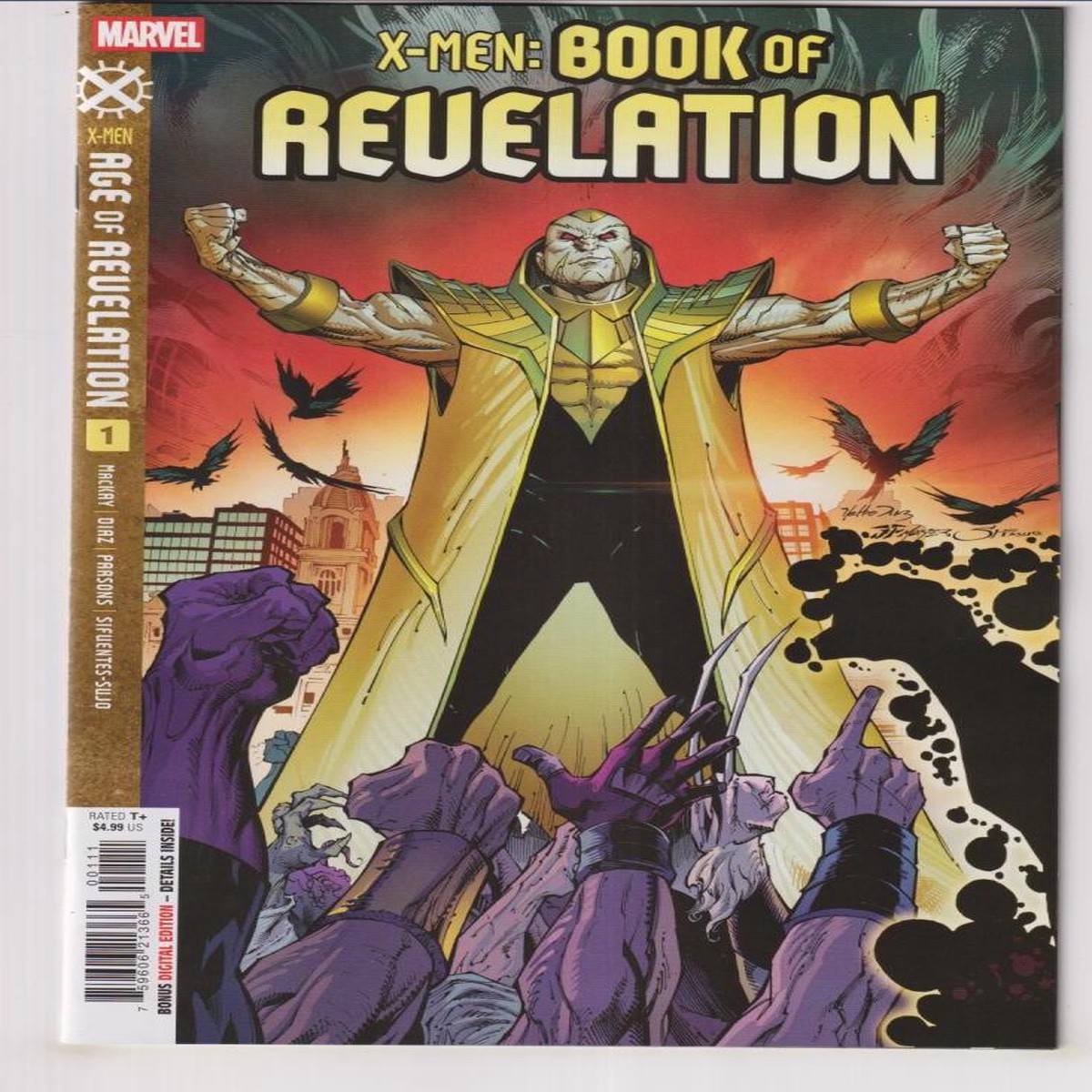 X-MEN BOOK OF REVELATION #1 [AOR] (MARVEL 2025) "NEW UNREAD"