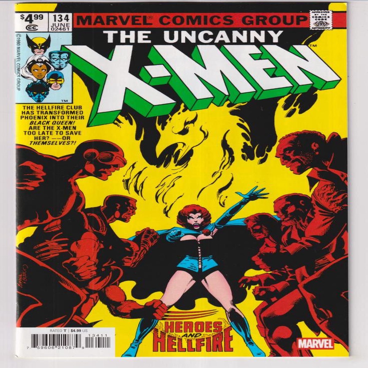 X-MEN/UNCANNY X-MEN #134 FACSIMILE EDITION (MARVEL 2025) "NEW UNREAD"