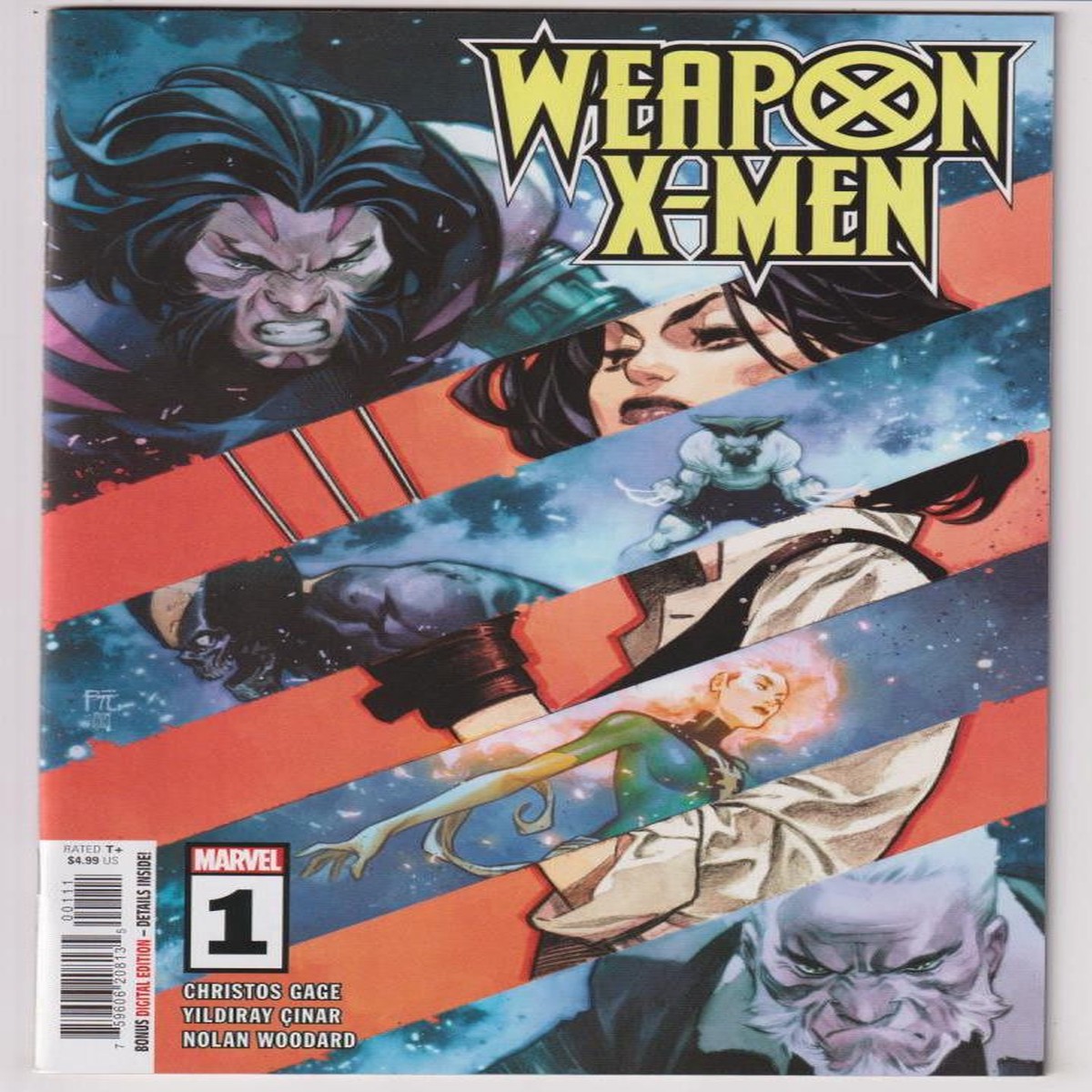 WEAPON X-MEN #1 (MARVEL 2024) C2 "NEW UNREAD"