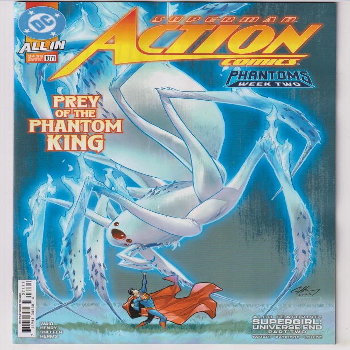 ACTION COMICS #1071 (DC 2024) "NEW UNREAD"