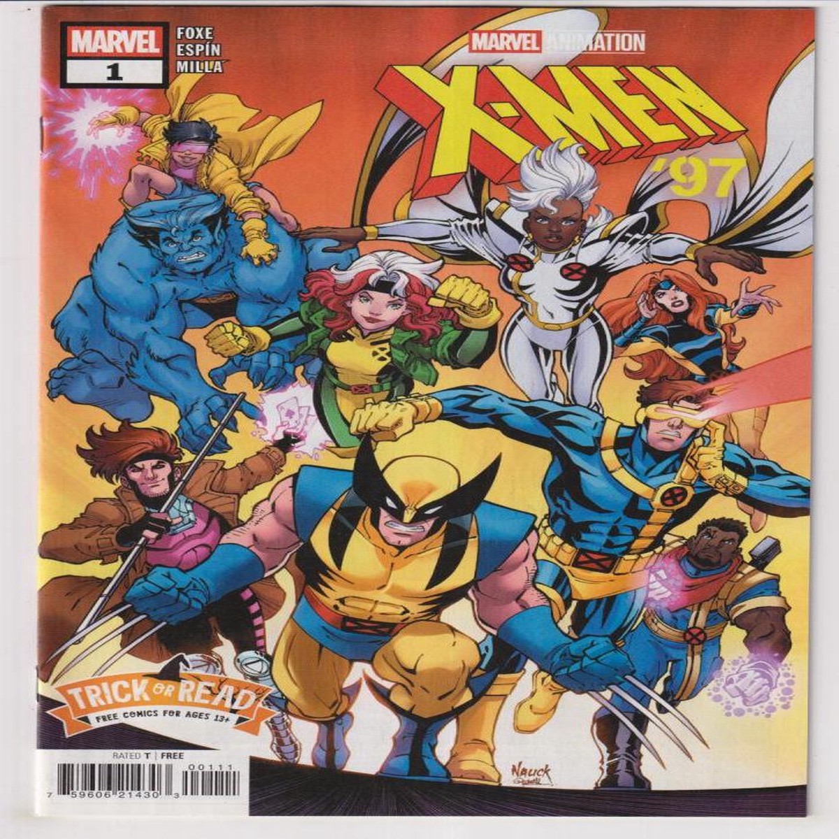X-MEN '97 #1 HALLOWEEN TRICK-OR-READ 2025 (MARVEL 2025) "NEW UNREAD"