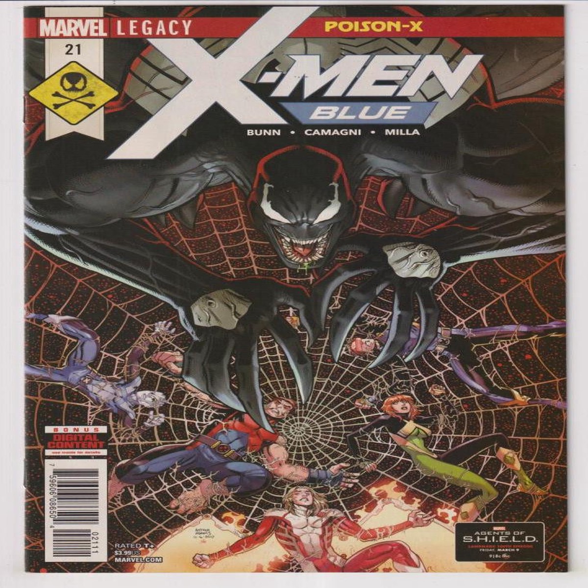 X-MEN BLUE #21 (MARVEL 2018) "NEW UNREAD"