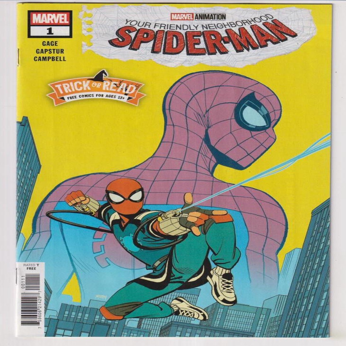 YOUR FRIENDLY NEIGHBORHOOD SPIDER-MAN #1 HALLOWEEN TRICK-OR-READ 2025 (MARVEL 2025) "NEW UNREAD"