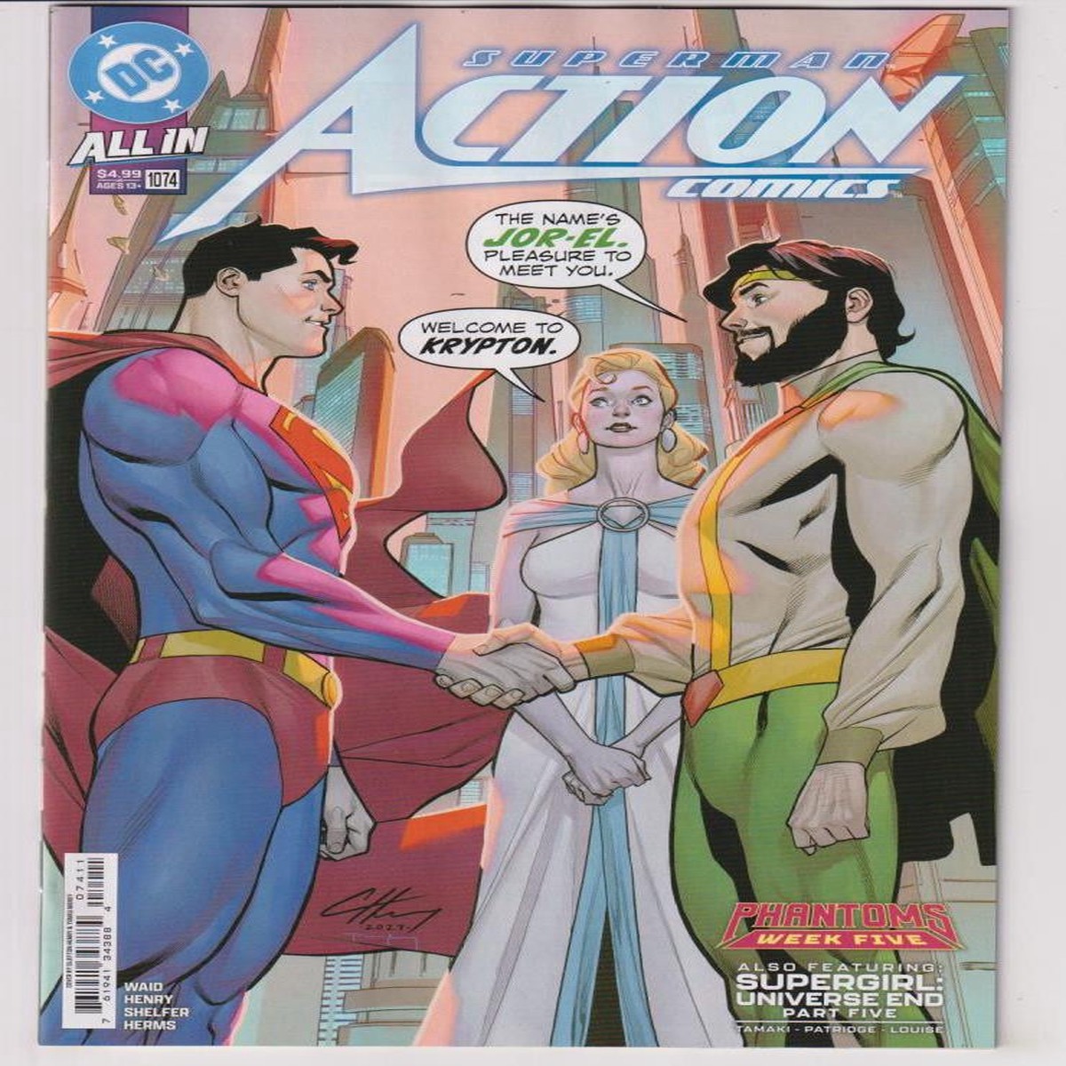 ACTION COMICS #1074 (DC 2024) "NEW UNREAD"