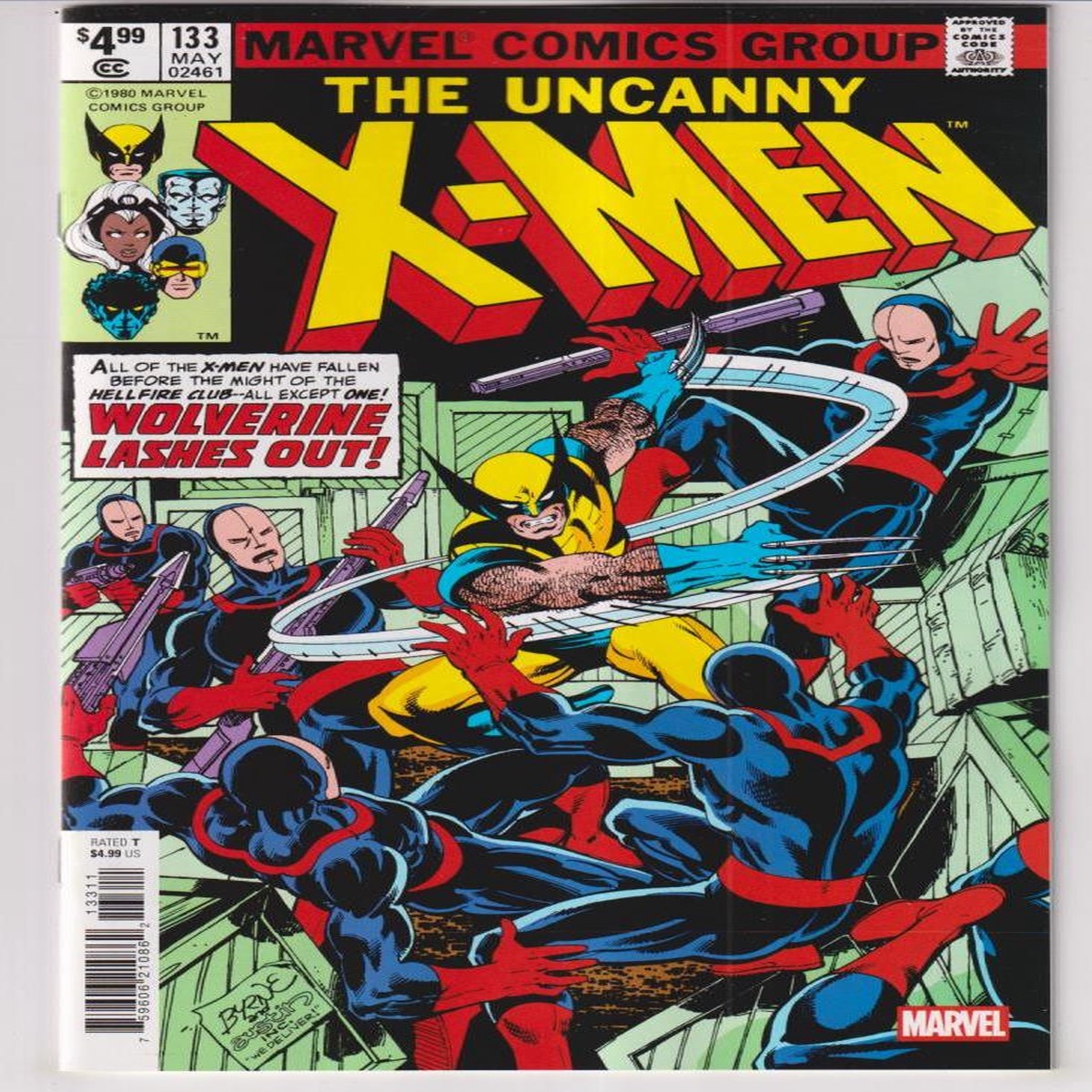 X-MEN/UNCANNY X-MEN #133 FACSIMILE EDITION (MARVEL 2025) "NEW UNREAD"