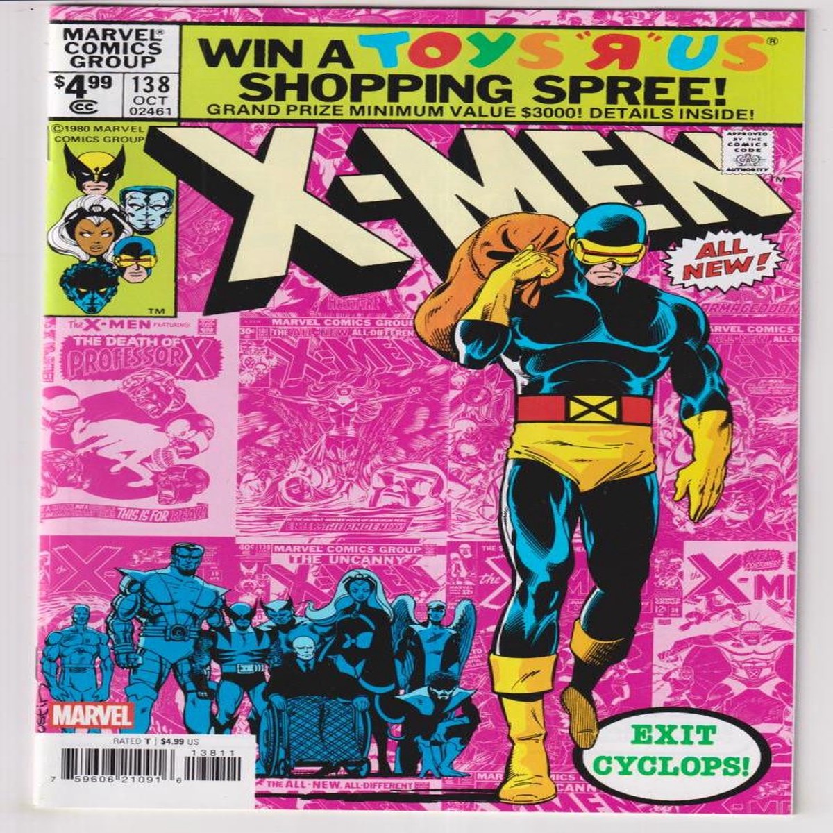 X-MEN/UNCANNY X-MEN #138 FACSIMILE EDITION (MARVEL 2025) "NEW UNREAD"
