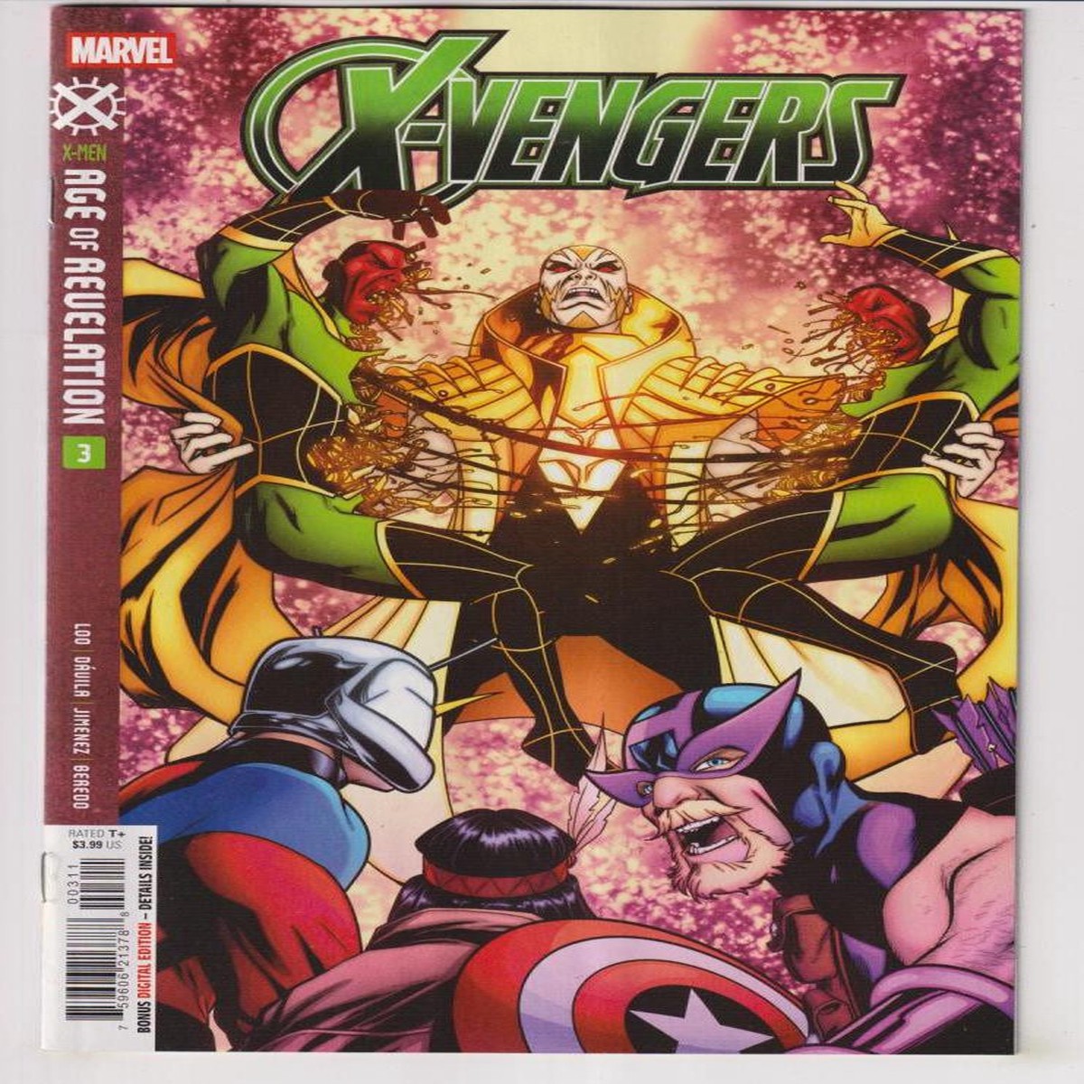 X-VENGERS #3 [AOR] (MARVEL 2025) "NEW UNREAD"