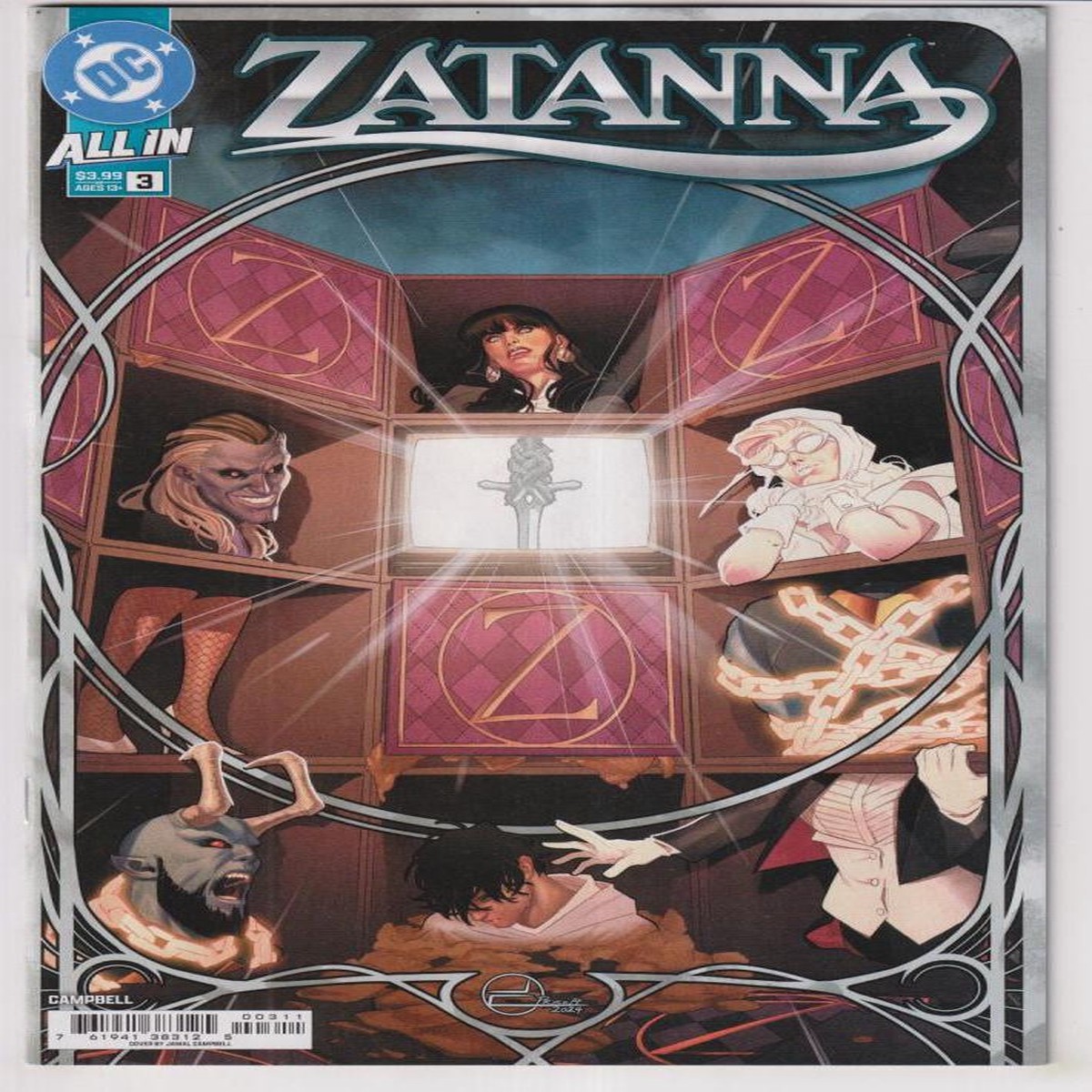 ZATANNA #3 (OF 6) (DC 2025) "NEW UNREAD"