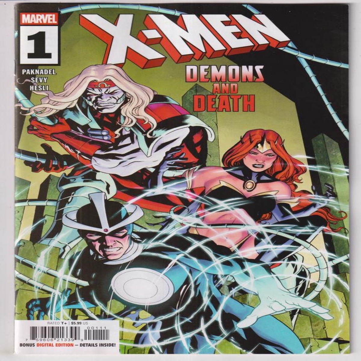 X-MEN DEMONS AND DEATH #1 (MARVEL 2025) "NEW UNREAD"