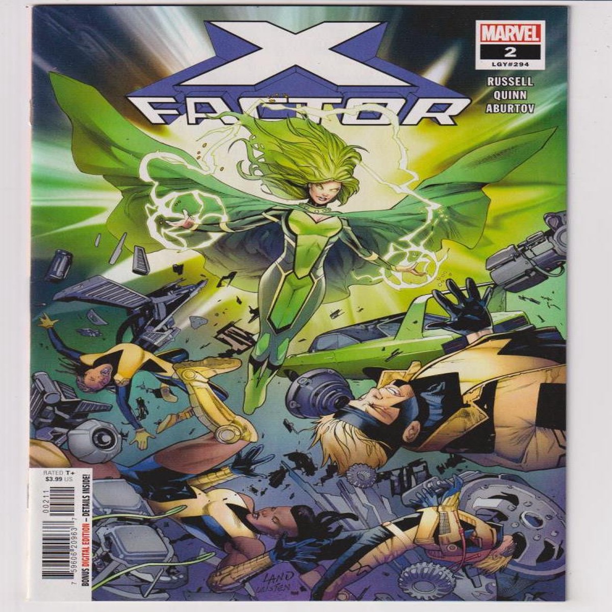 X-FACTOR (2024) #2 (MARVEL 2024) C2 "NEW UNREAD"