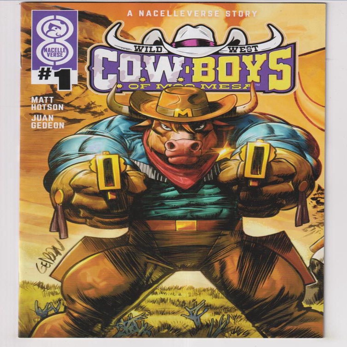 WILD WEST COW-BOYS OF MOO MESA #1 (OF 4) (NACELLEVERSE 2025) "NEW UNREAD"