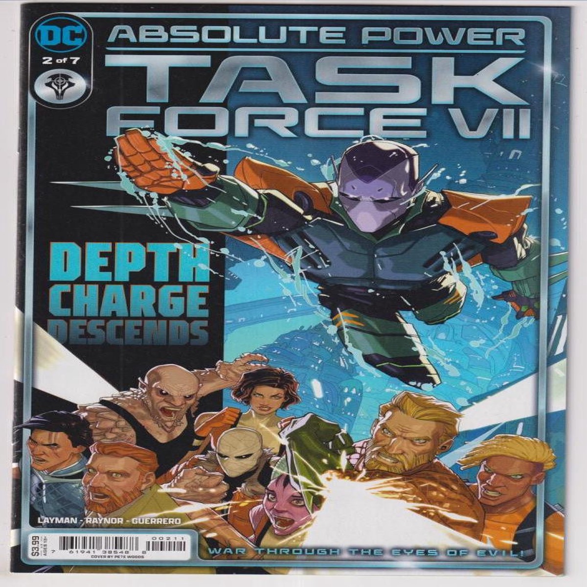 ABSOLUTE POWER TASK FORCE VII #2 (OF 7) (DC 2024) "NEW UNREAD" C2