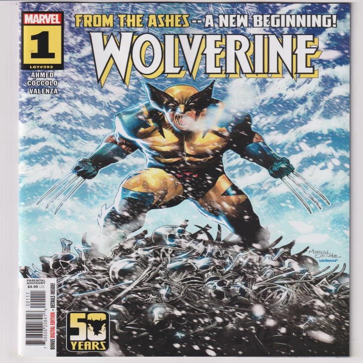 WOLVERINE (2024) #01 (MARVEL 2024) C2 "NEW UNREAD"