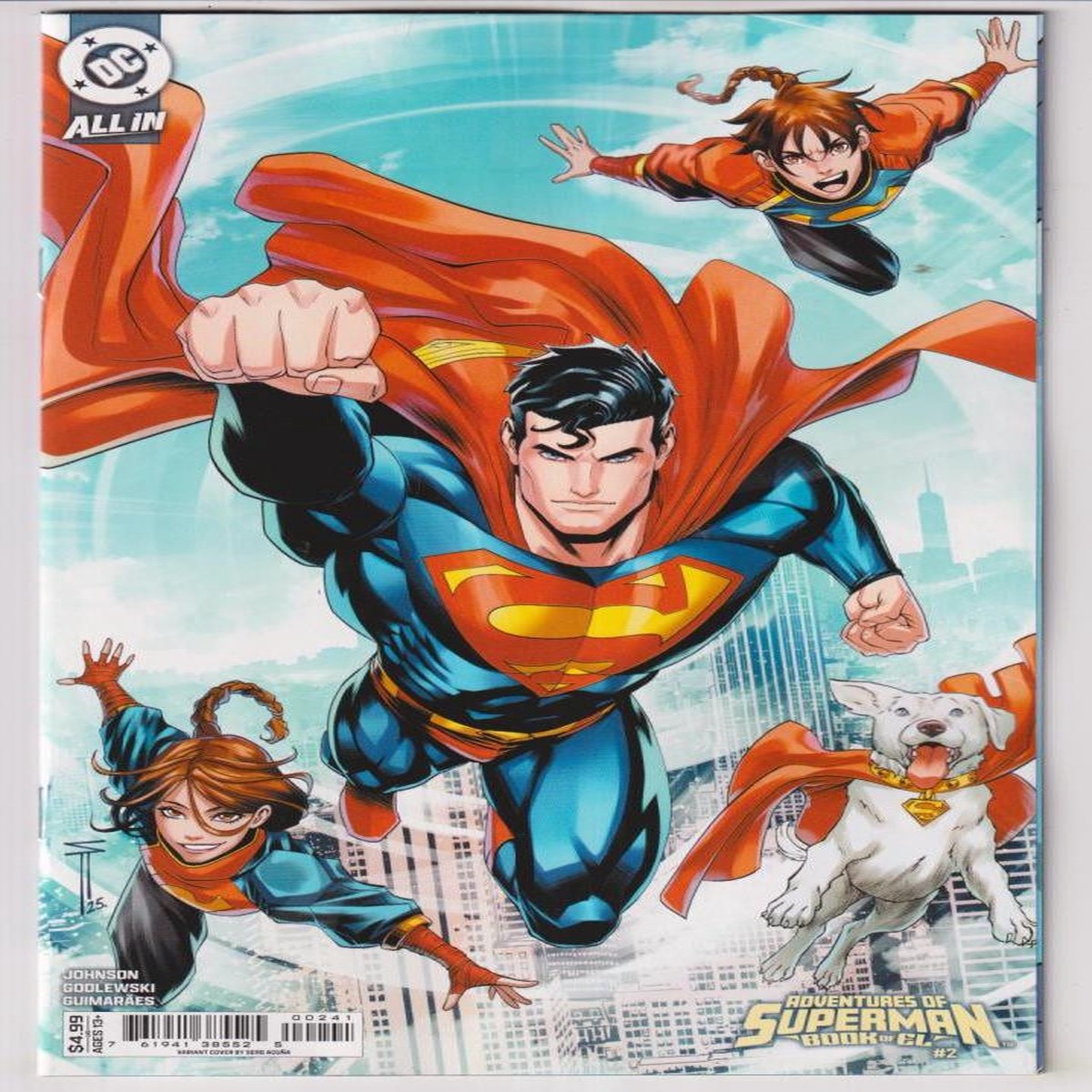 ADVENTURES OF SUPERMAN BOOK OF EL #2 (OF 12) CVR D (DC 2025) "NEW UNREAD"