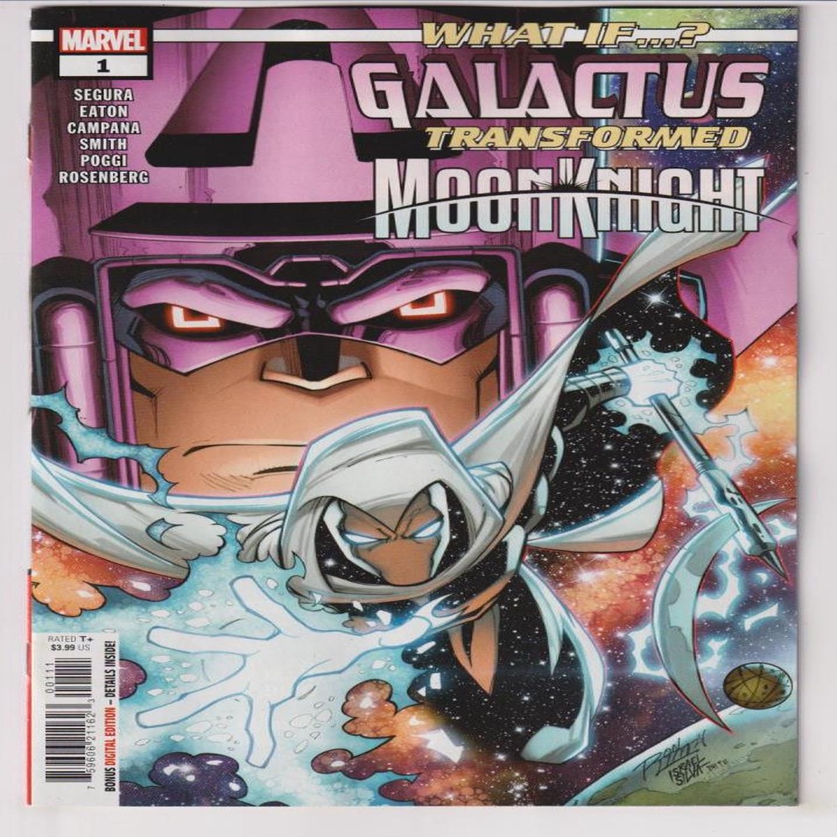 WHAT IF GALACTUS TRANSFORMED MOON KNIGHT #1 (MARVEL 2025) "NEW UNREAD"