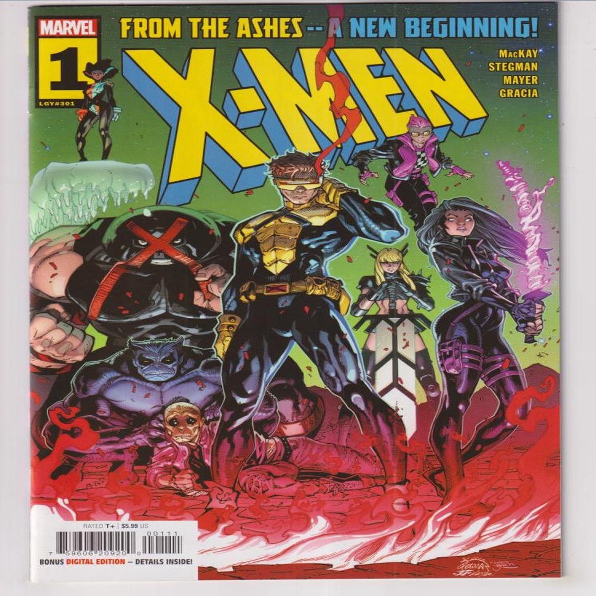 X-MEN (2024) #01 (MARVEL 2024) "NEW UNREAD" C3