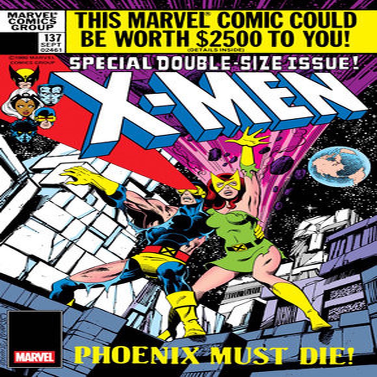 X-MEN #137 FACSIMILE EDITION POSTER