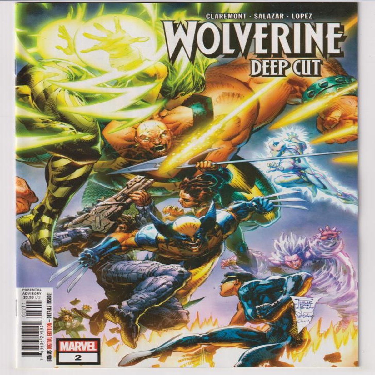 WOLVERINE DEEP CUT #2 (OF 4) (MARVEL 2024) C2 "NEW UNREAD"