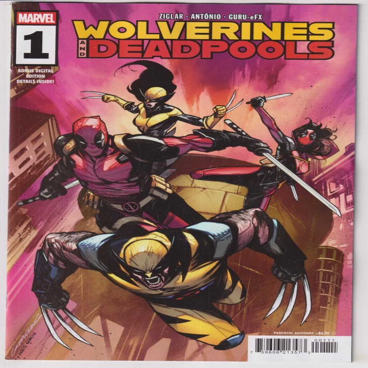 WOLVERINES & DEADPOOLS #1 (MARVEL 2025) "NEW UNREAD"