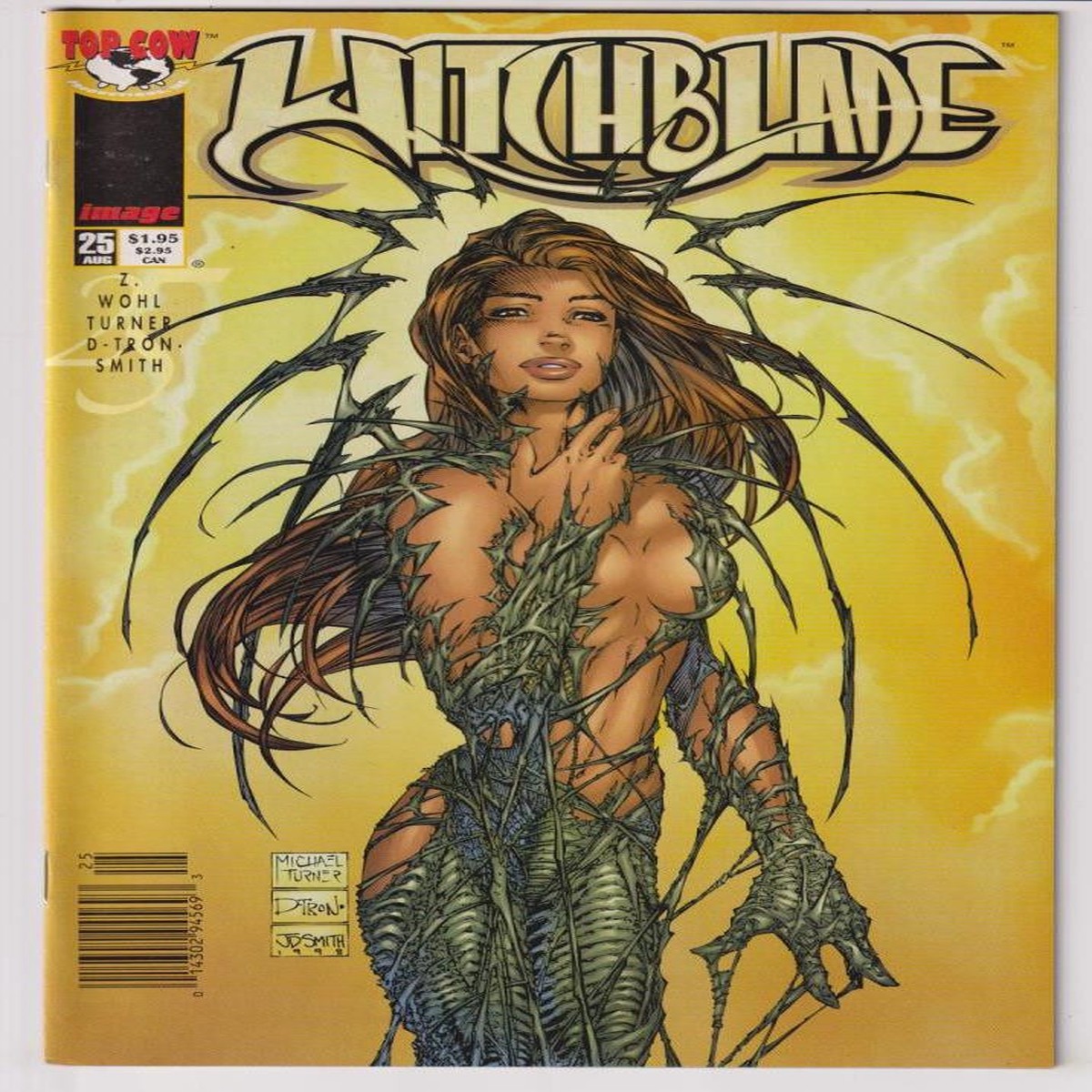 WITCHBLADE #025 (IMAGE 1998) NEWSSTAND EDITION C2