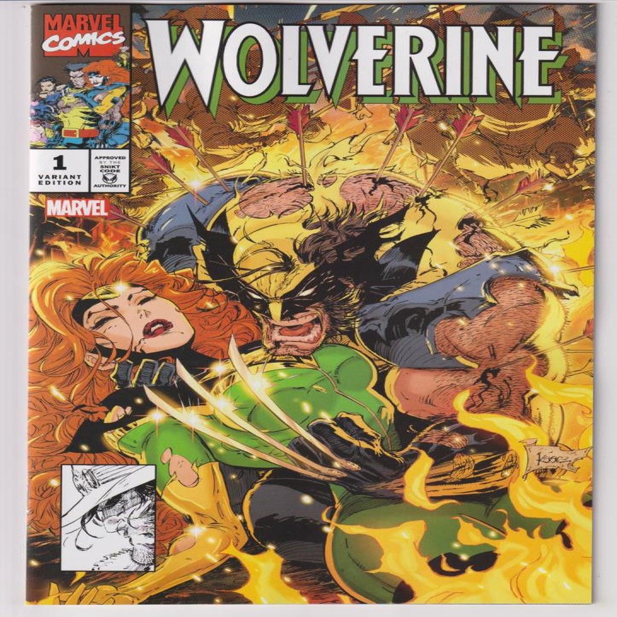 WOLVERINE (2024) #01 KAARE ANDREWS VAR (MARVEL 2024) "NEW UNREAD"