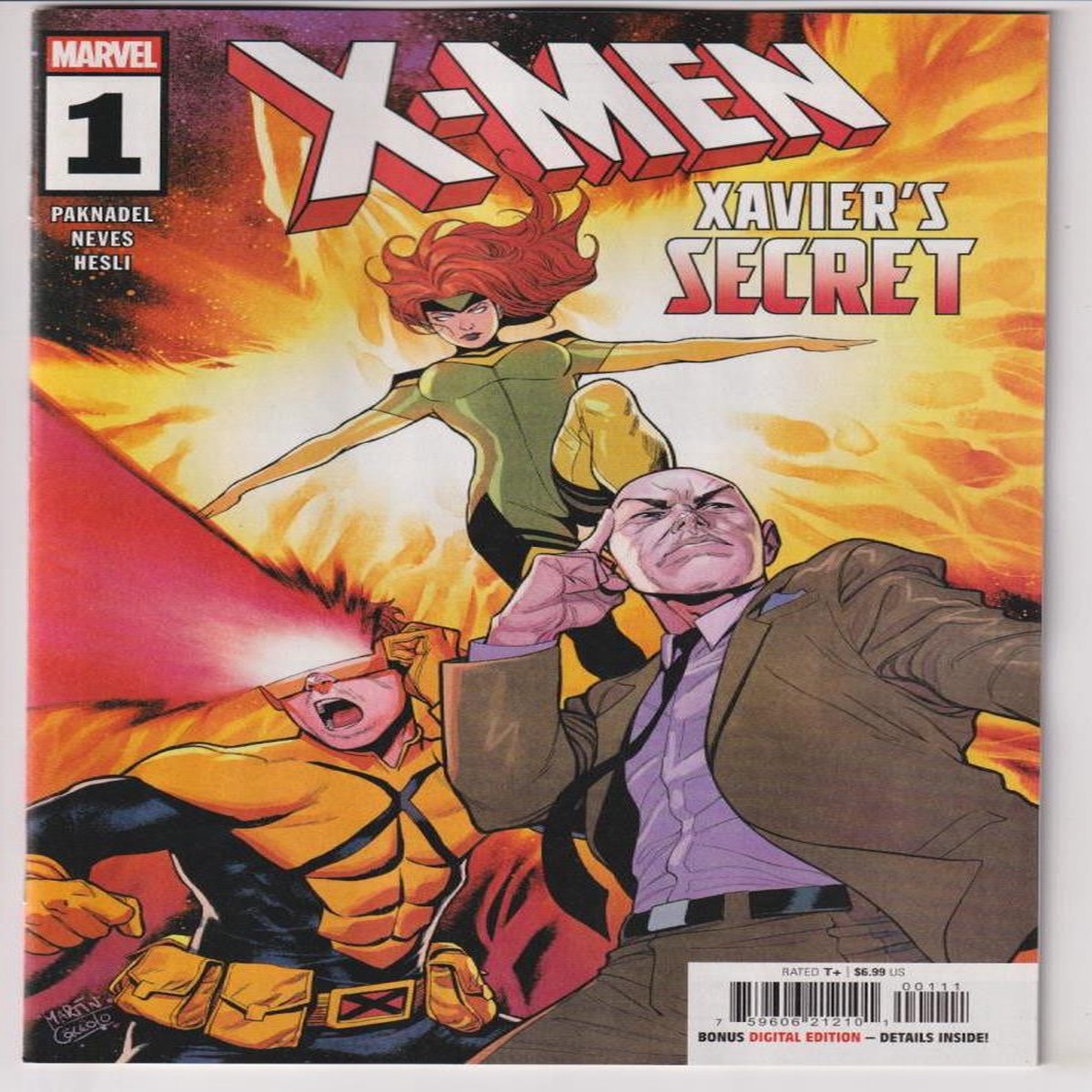 X-MEN XAVIERS SECRET #1 (MARVEL 2025) "NEW UNREAD"